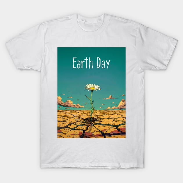 Earth Day: April 22nd A Reflection on Our Planet’s Fragile Existence T-Shirt by Puff Sumo